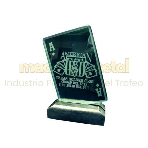Imagen de Trofeo en vidrio personalizado - M20.680
